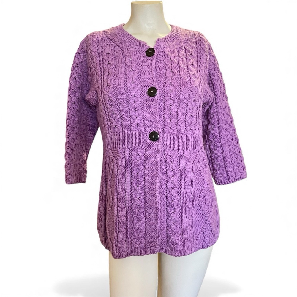 Kilronan Merino Wool Cardigan XS